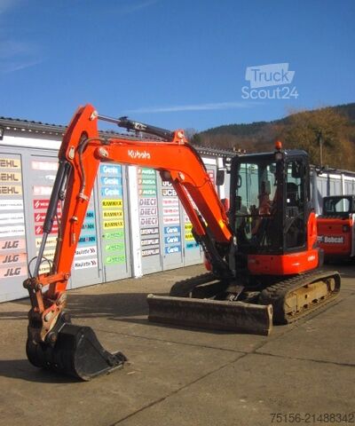 Miniekskavators Kubota KUBOTA U55-4