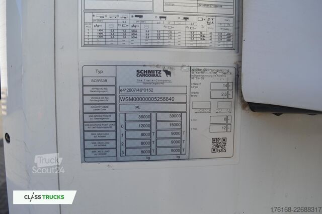 Semirremolque frigorífico SCHMITZ CARGOBULL SKO FP 60 ThermoKing SLXi 300
