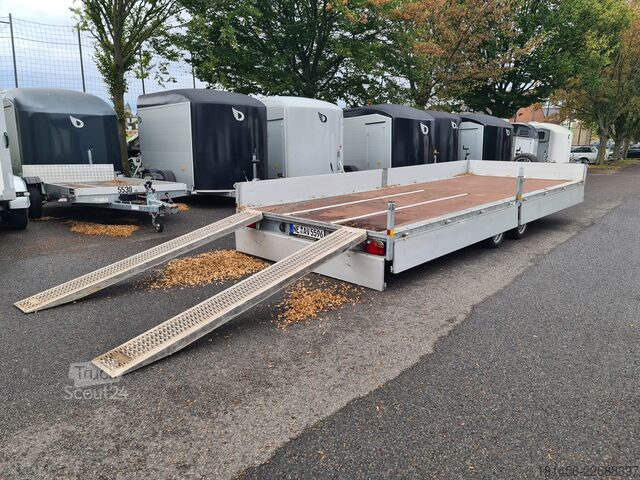 Aanhangwagen (auto) Eduard Mutli Tranporter Auffahrrampen 606x220cm