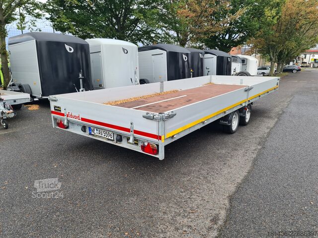 Aanhangwagen (auto) Eduard Mutli Tranporter Auffahrrampen 606x220cm
