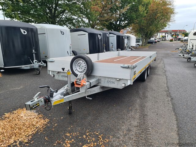 Aanhangwagen (auto) Eduard Mutli Tranporter Auffahrrampen 606x220cm