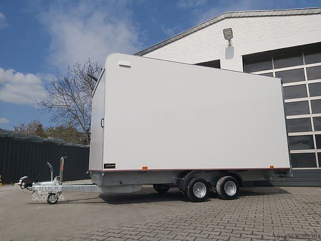 Valiza trailershop Kofferanhänger mit Seitentür Heckrampe 420x200x210