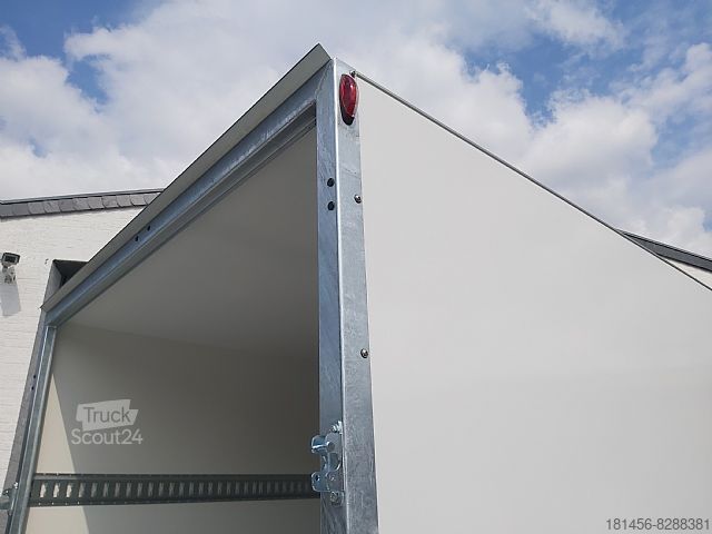 Valiza trailershop Kofferanhänger mit Seitentür Heckrampe 420x200x210
