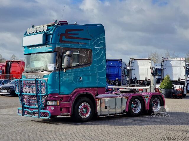  Scania R620-V8 Topline 6x4 - Manual gearbox - Retarder...