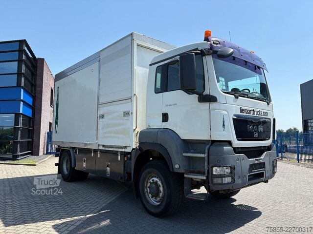 Benne fermée MAN TGS 18.400 4X4 Off-Road / Closed Box / 285.000 ...