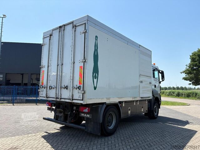 Benne fermée MAN TGS 18.400 4X4 Off-Road / Closed Box / 285.000 ...
