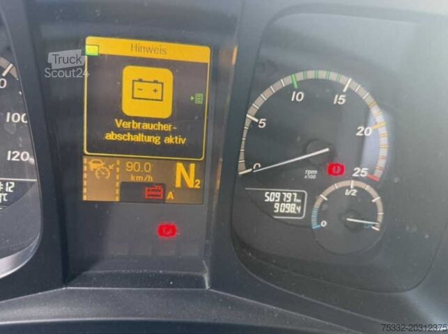 Nákladní automobil s plošinou a plachtou Mercedes-Benz Antos 2540 Gr.Fhs 7,3 m Pl Lbw 1,5 Klima