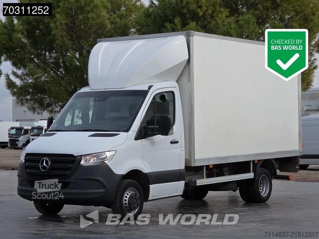 Closed box Mercedes Sprinter 515 CDI Camión caja cerrada, Automátic...