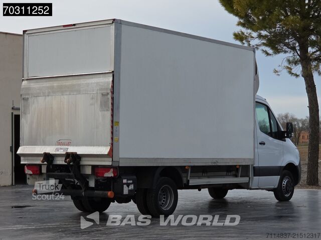 Closed box Mercedes Sprinter 515 CDI Camión caja cerrada, Automátic...