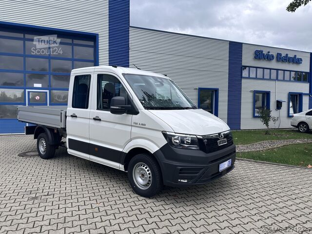 Pick-up met achterwielaandrijving, 163 pk MAN TGE Doka Pritsche 3.160 *HECKANTRIEB*
