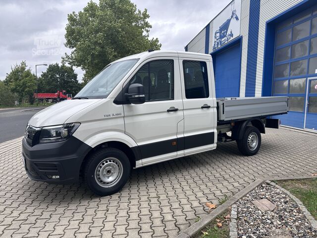 Pick-up met achterwielaandrijving, 163 pk MAN TGE Doka Pritsche 3.160 *HECKANTRIEB*