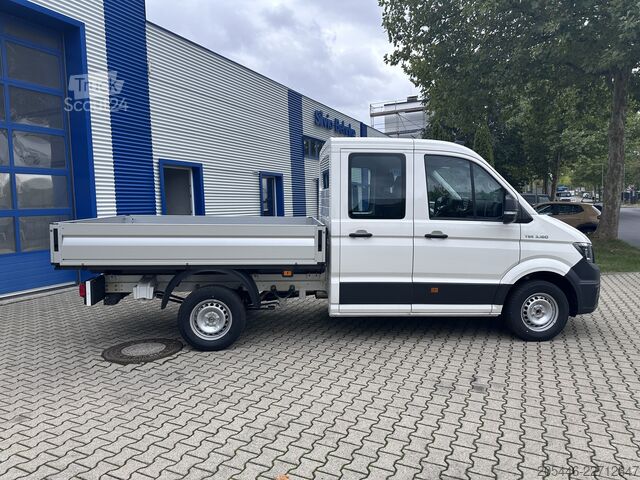 Pick-up met achterwielaandrijving, 163 pk MAN TGE Doka Pritsche 3.160 *HECKANTRIEB*