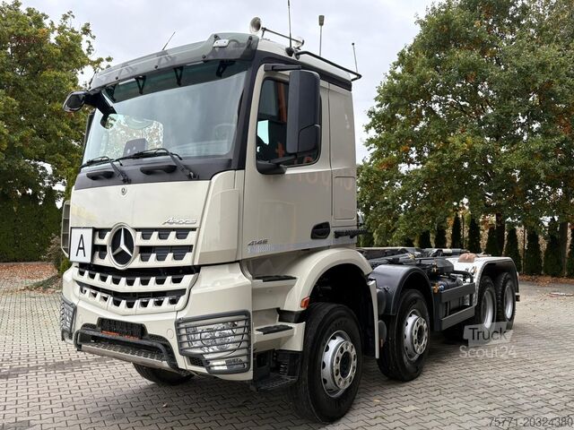 Systém s  hákovým ramenem Mercedes-Benz AROCS 4145 8x4 EURO6 HAKOWIEC MEILLER RS 26.60L