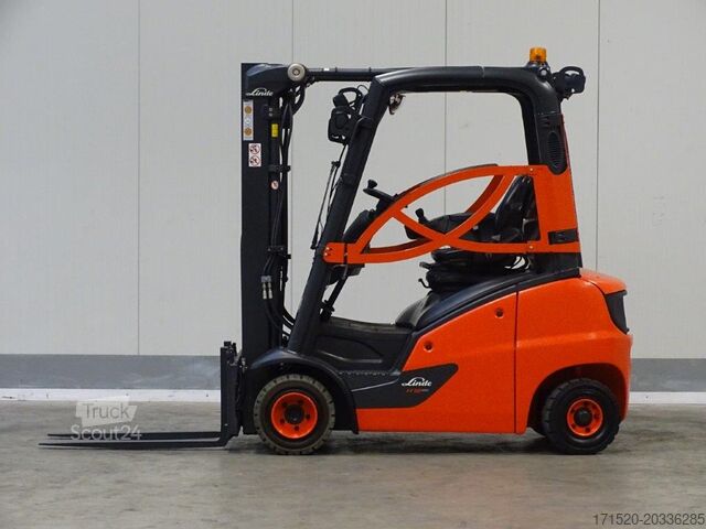 Carretilla elevadora frontal Linde H18D-01 - TRIPLEX