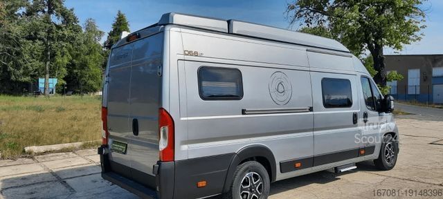 Camper van DREAMER Select D68 UP Saphir Messe-Leipzig-Halle 5A-Stan
