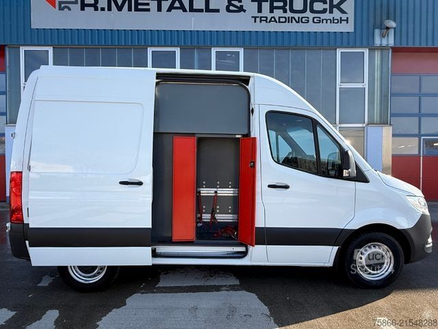 Fourgon surélevé MERCEDES-BENZ 314 CDI Sprinter III Kasten Hoch Sortimo Ausbau