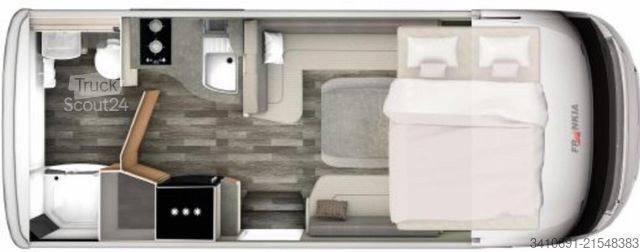 Camping-car intégral FRANKIA F-Line I 640 SD 4,5 t FINAL EDITION Bestellfahrz