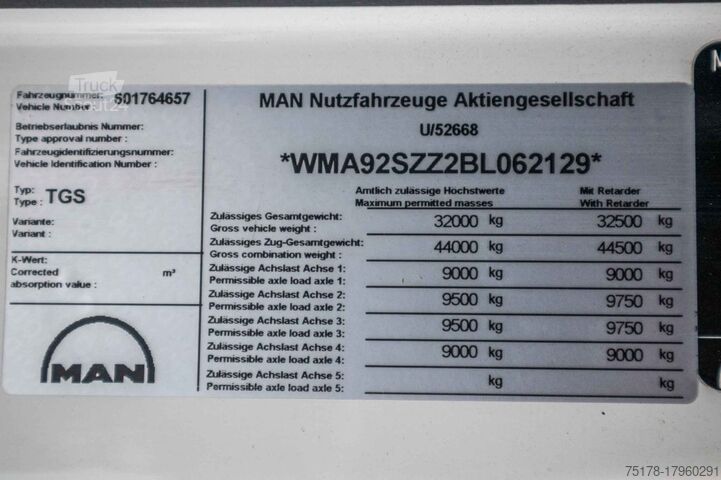 Samovoz z žerjavom MAN TGS 35.440 BB - HMF 2020K3