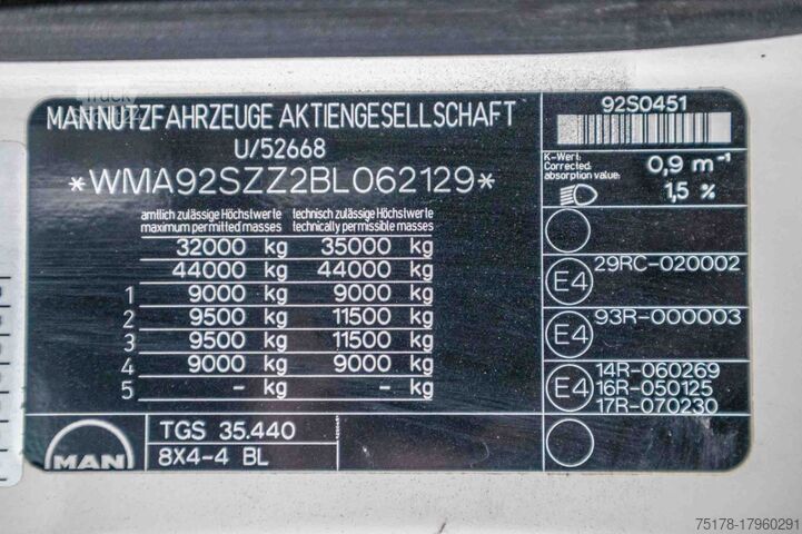 Samovoz z žerjavom MAN TGS 35.440 BB - HMF 2020K3