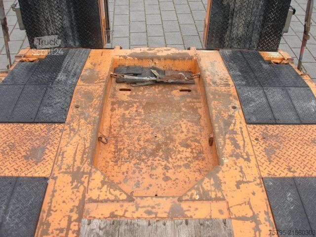 Tieflader Anhänger GOLDHOFER TUP L3-22/80 Tiefladeranhänger Rampen