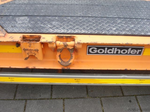 Tieflader Anhänger GOLDHOFER TUP L3-22/80 Tiefladeranhänger Rampen