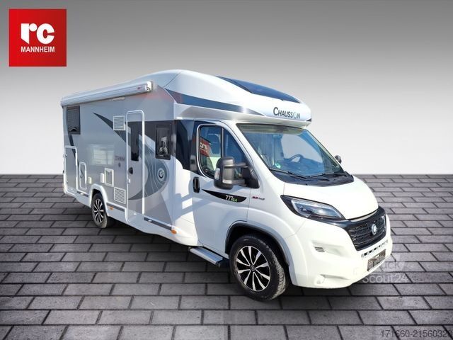 Camping-car semi-intégré CHAUSSON Titanium 777 GA VIP Hubstützen, Dachklima, Autom