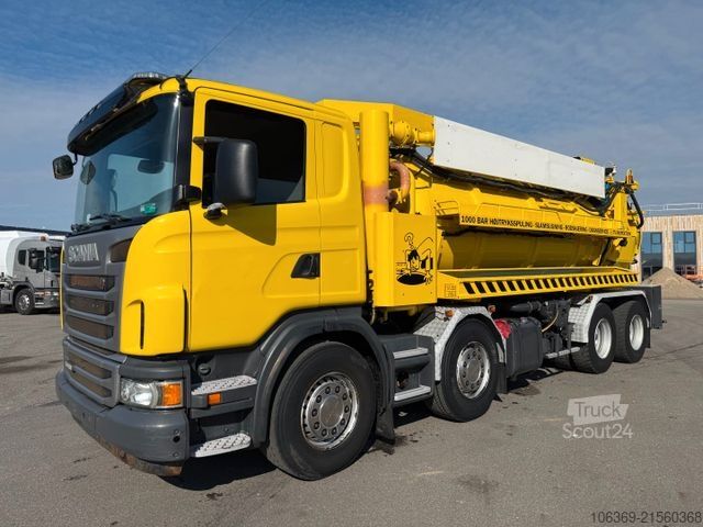 Wywrotka próżniowa SCANIA G480 8x4 Hvidtved Larsen Flexline 413 Euro 5