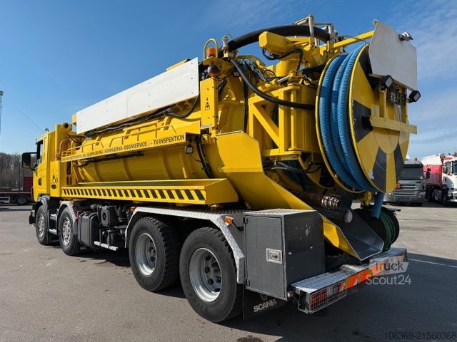 Wywrotka próżniowa SCANIA G480 8x4 Hvidtved Larsen Flexline 413 Euro 5