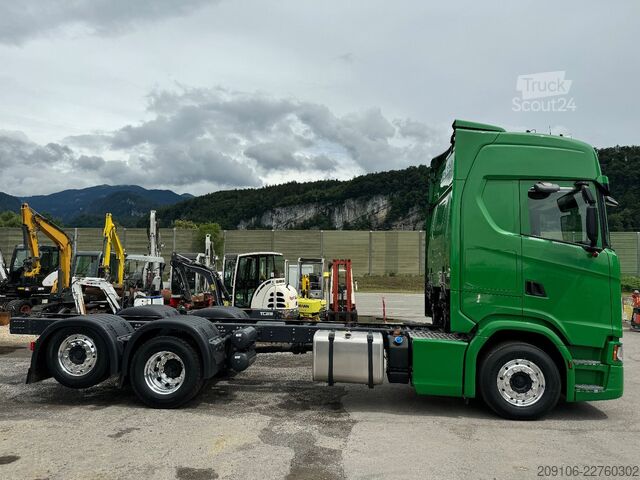 Vrachtwagenchassis SCANIA S 500 Retarder Voll Luft Lift+Lenkachse