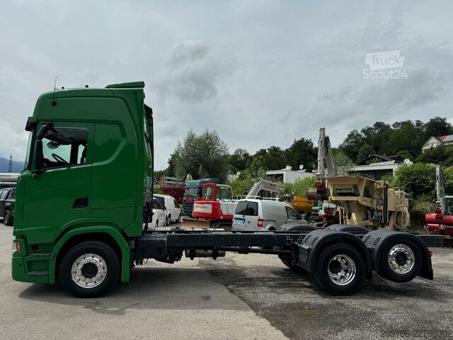 Vrachtwagenchassis SCANIA S 500 Retarder Voll Luft Lift+Lenkachse