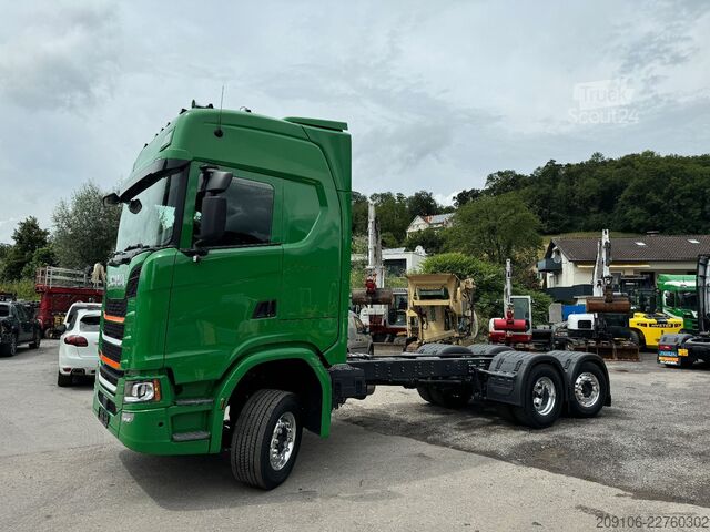Vrachtwagenchassis SCANIA S 500 Retarder Voll Luft Lift+Lenkachse
