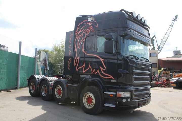 Camion poids lourd SCANIA R 620 8x4 BB - 120 to - Nr.: 135