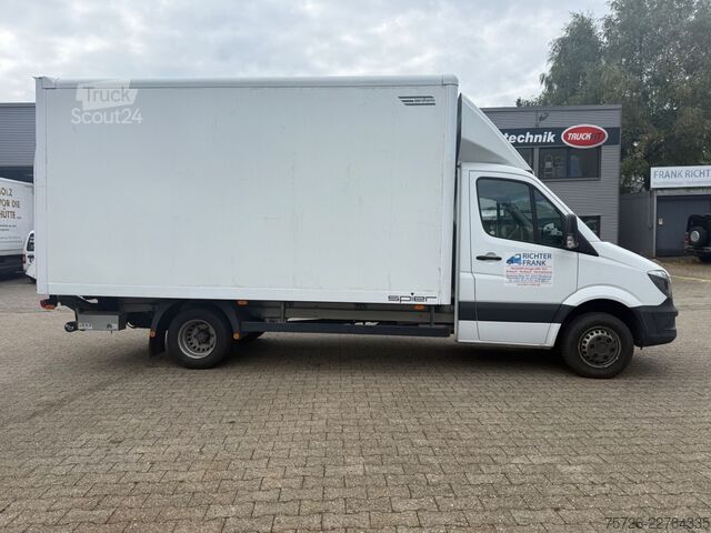 شاحنة صندوقية MERCEDES-BENZ 516 CDI, erst 184 Tkm, LBW