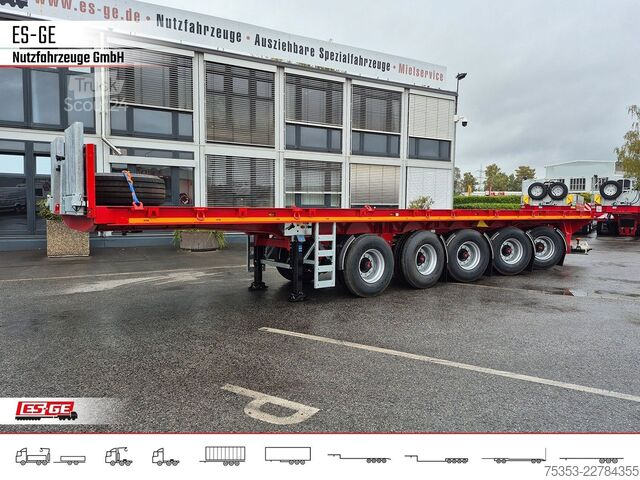 Semirreboque com plataforma de trabalho ES-GE 5-Achs-Ballastauflieger