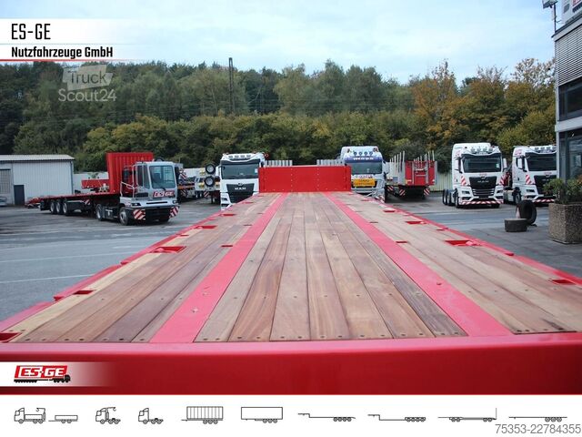 Semirreboque com plataforma de trabalho ES-GE 5-Achs-Ballastauflieger