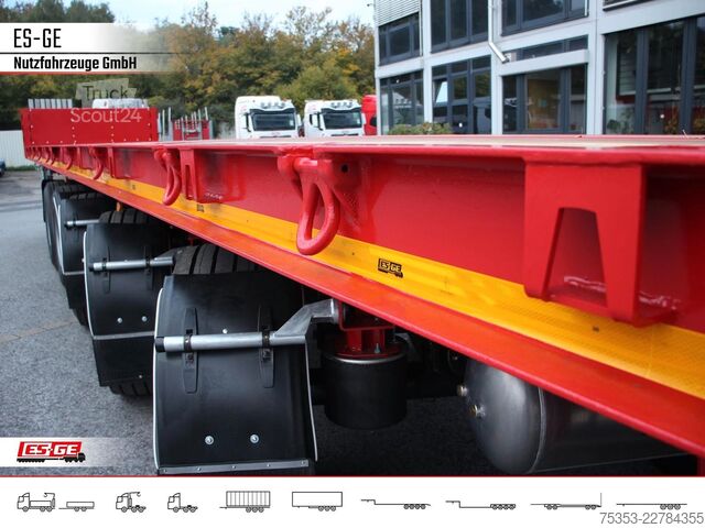 Semirreboque com plataforma de trabalho ES-GE 5-Achs-Ballastauflieger