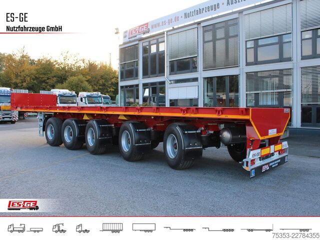 Semirreboque com plataforma de trabalho ES-GE 5-Achs-Ballastauflieger