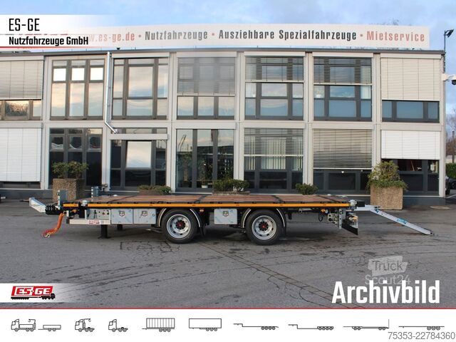 Aanhanger met werkplatform ES-GE Tandemanhänger - Rungen - CV