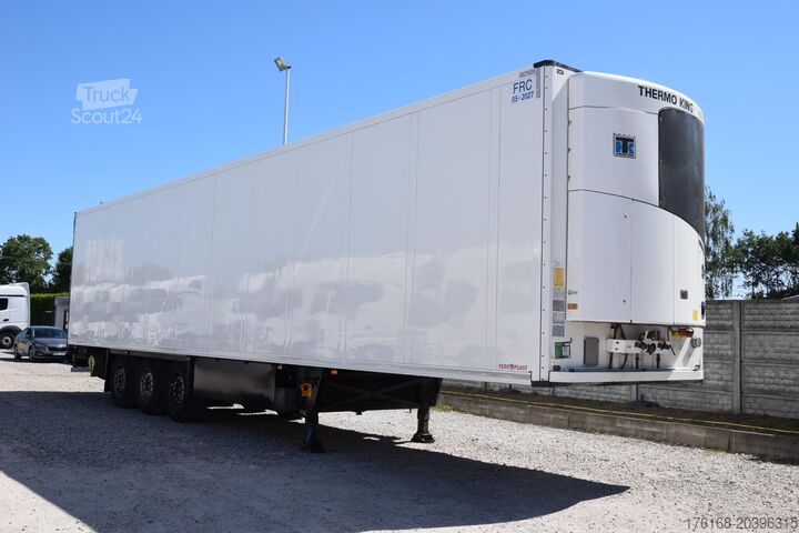 Polpriklopnik za prevoz hladilnikov SCHMITZ CARGOBULL SKO D-Deck FP 45 ThermoKing SLXi 300 LA