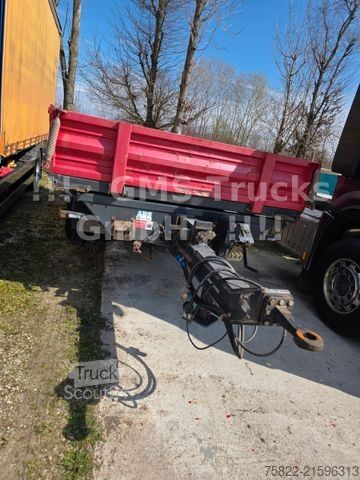 Low loader trailer  Kipper Tieflader Rampen / 14ton / load 10,7ton