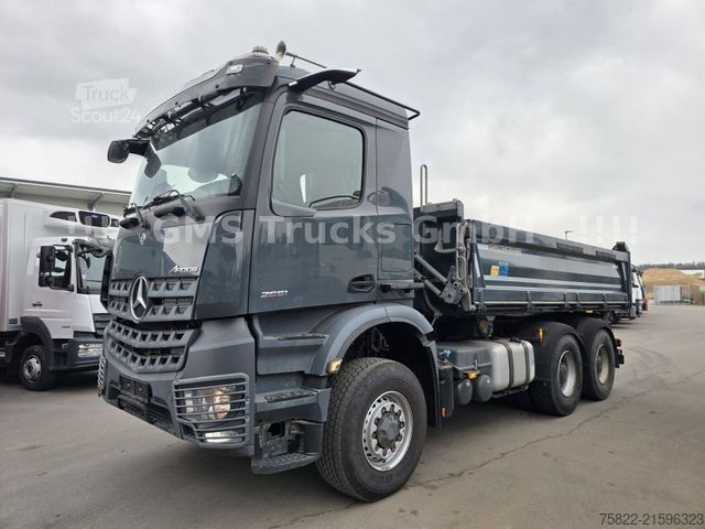 Tipper truck MERCEDES-BENZ Arocs 2651 / 6X4 + Hydro 6X6 / Meiller /Retarder