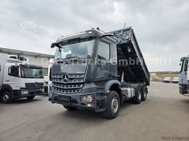 Tipper truck MERCEDES-BENZ Arocs 2651 / 6X4 + Hydro 6X6 / Meiller /Retarder
