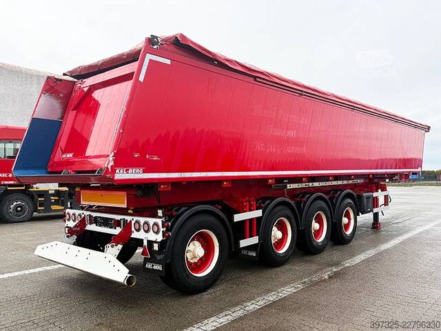 Kamion za otkači Kel-Berg 4 achse Tipper / 4 axle Alukastenmulde Kipper 41m3