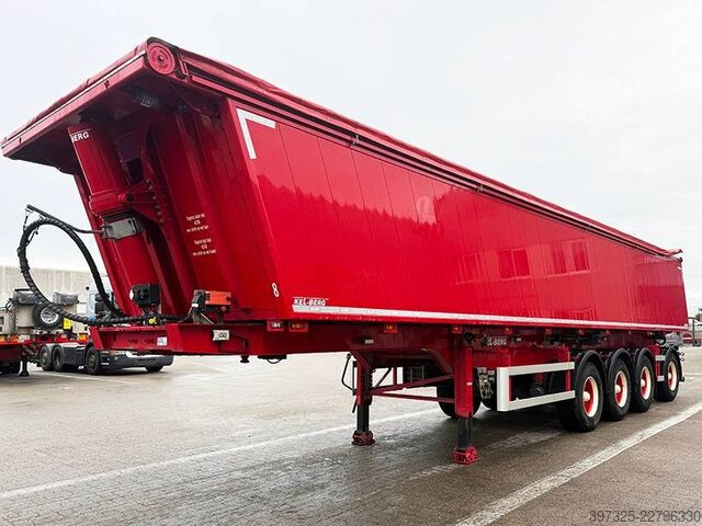 Kamion za otkači Kel-Berg 4 achse Tipper / 4 axle Alukastenmulde Kipper 41m3