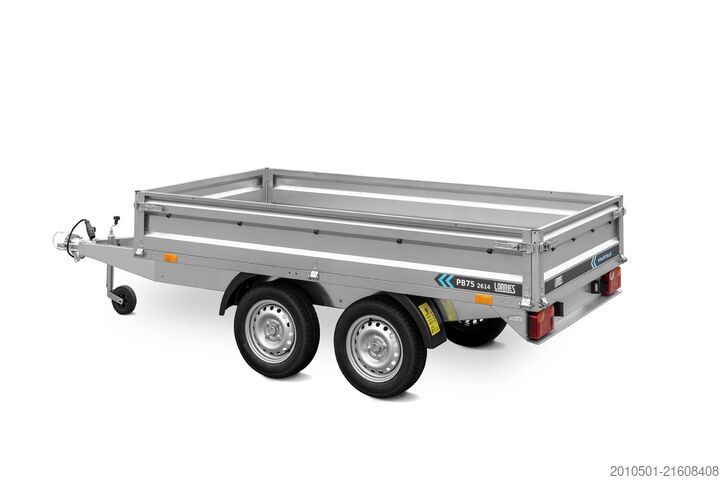 Autoprieves Anhänger Trailer 750KG NEU 2,60m Ladefläche 1 & 2 Achsig Verfügbar