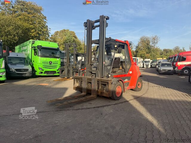 Chariot élévateur frontal Linde H80/900 8 Tons Tragkraft Diesel
