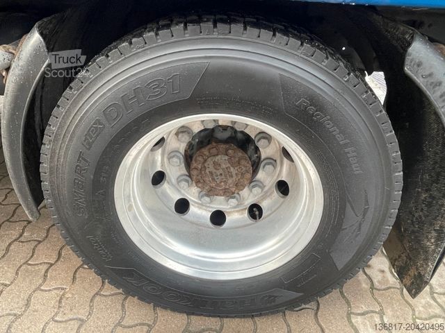 Вантажівка з платформою і тентом DAF XF 105.460 Krone Plane Aufbau Portaltüren Edscha