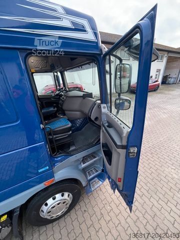 Вантажівка з платформою і тентом DAF XF 105.460 Krone Plane Aufbau Portaltüren Edscha