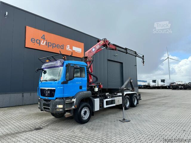 Hook arm system MAN TGS 33.440 TGS 33.440 6x4 EURO-4 / HMF 1823 Cra...