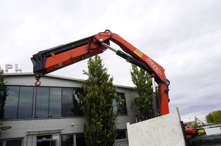 Plattform mit Kran Renault C380 DTI 11 6x4 / Fassi F235A.0.24 E